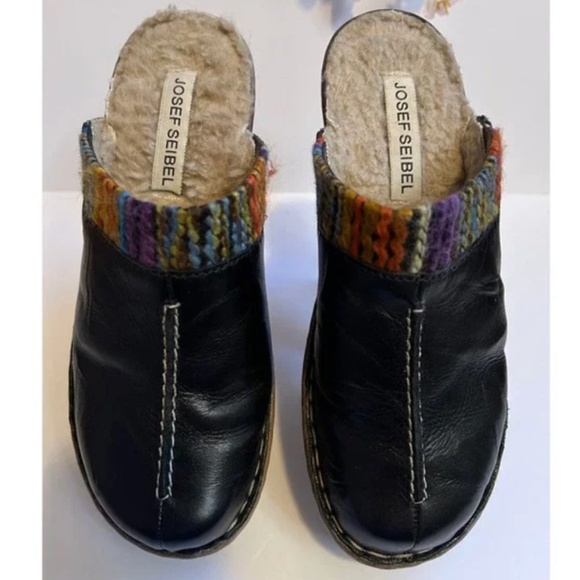 Josef Seibel Catalonia 59 Clogs in Black (Size EU37/US 7) - Picture 5 of 7